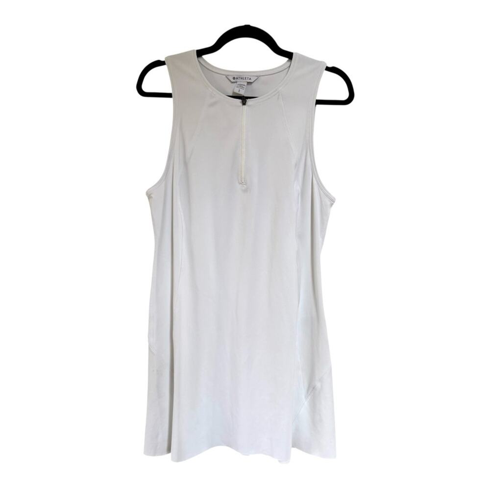 Athleta Ace Tennis Dress in White Size L